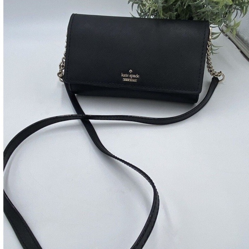 Kate Spade Cameron Street Shreya Crossbody Bag PWRU6014 BLACK leather
